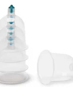 Disposable Massage cups extra large Ø 6,2cm - 5 stuks met ventiel