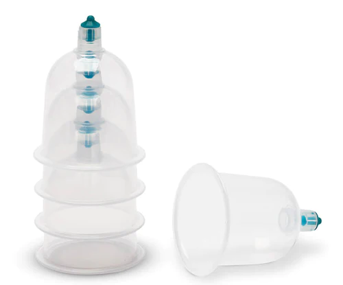 Disposable Massage cups extra large Ø 6,2cm - 5 stuks met ventiel