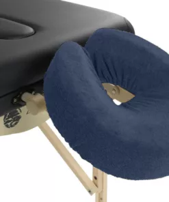 Badstof Hoofdsteunhoesje Marineblauw ZENGROWTH