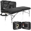 ZENGROWTH Massagetafel Artarmon II Zwart 71cm