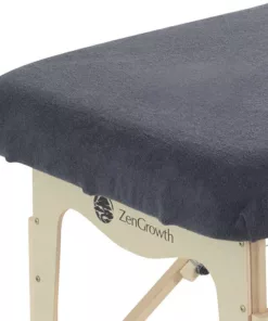 Badstof Hoeslaken Massagetafel zonder uitsparing - Grijs