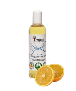 Verana 100% natuurlijke Massageolie Sinaasappel 250ml