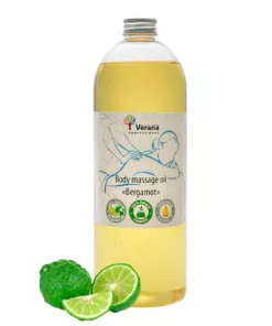 Verana 100% natuurlijke Massageolie Bergamot 1l