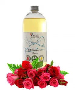 Verana 100% natuurlijke Massageolie Rozen 1l