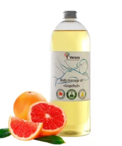 Verana Massageolie Grapefruit 1l