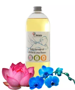 Verana Massageolie Orchidee Lotus 1l