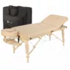 ZENGROWTH Inklapbare Massagetafel Nimman Beige-1 ZENGROWTH Inklapbare Massagetafel Nimman Beige