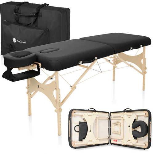ZENGROWTH Massagetafel Belverde 2.0 Zwart 76cm