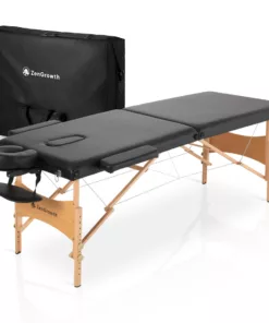 ZENGROWTH-Massagetafel-Economy-Flat-Zwart-1
