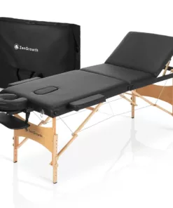 ZENGROWTH Massagetafel Economy Zwart