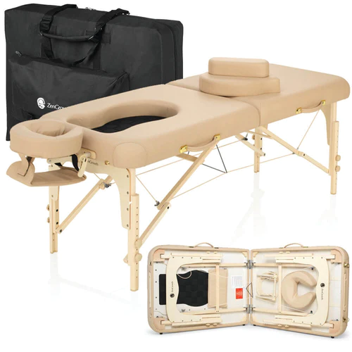 ZenGrowth Zwangerschapsmassagetafel Ipanema Beige 71cm