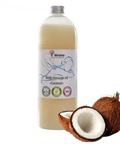 Verana 100% natuurlijke Massageolie Kokos 1l