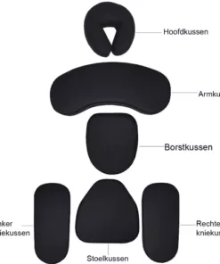 Massagestoel vervangende kussen set voor Ergo Pro II